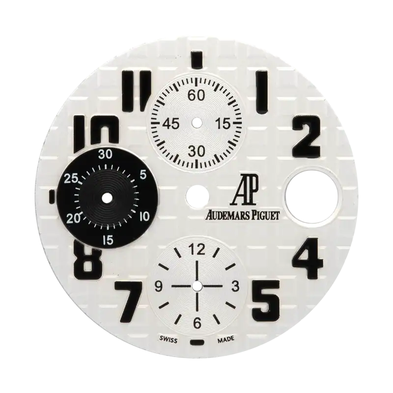 Custom White Dial for AP Royal Oak Offshore 42