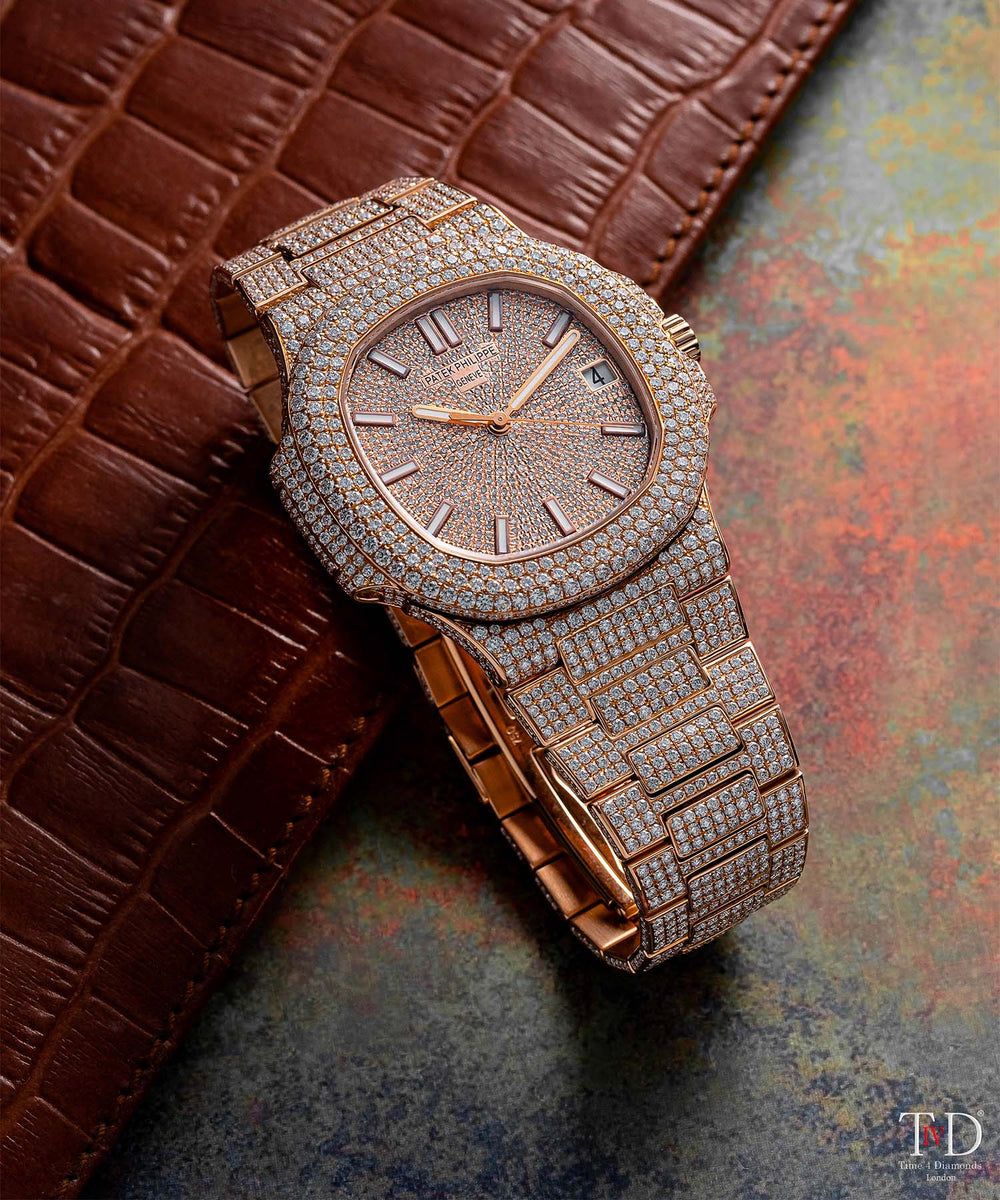Custom Patek Philippe Nautilus 5711/1R Diamond