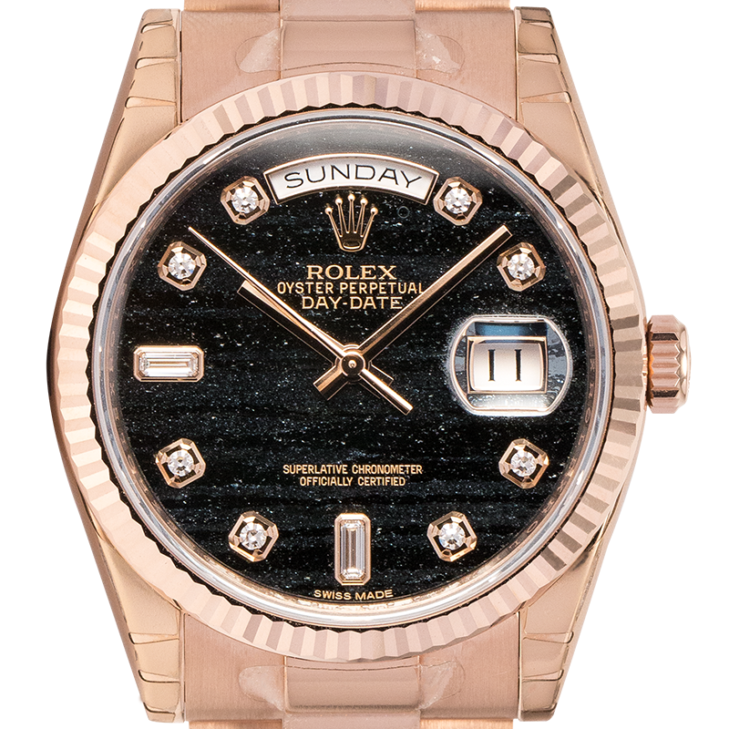 Rolex Day-Date 36 Oyster Perpetual Everose Gold 118235