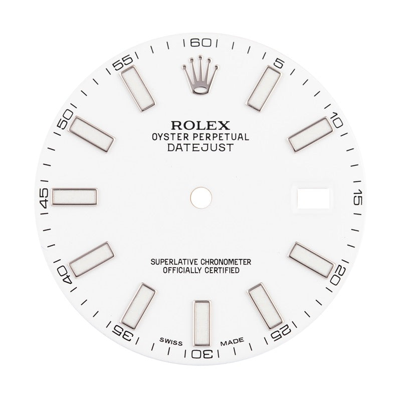 Factory White/index Dial for Rolex Datejust 41