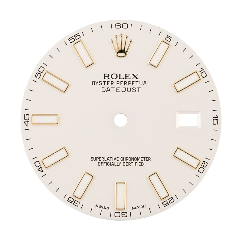 Factory White/index Dial for Rolex Datejust 41