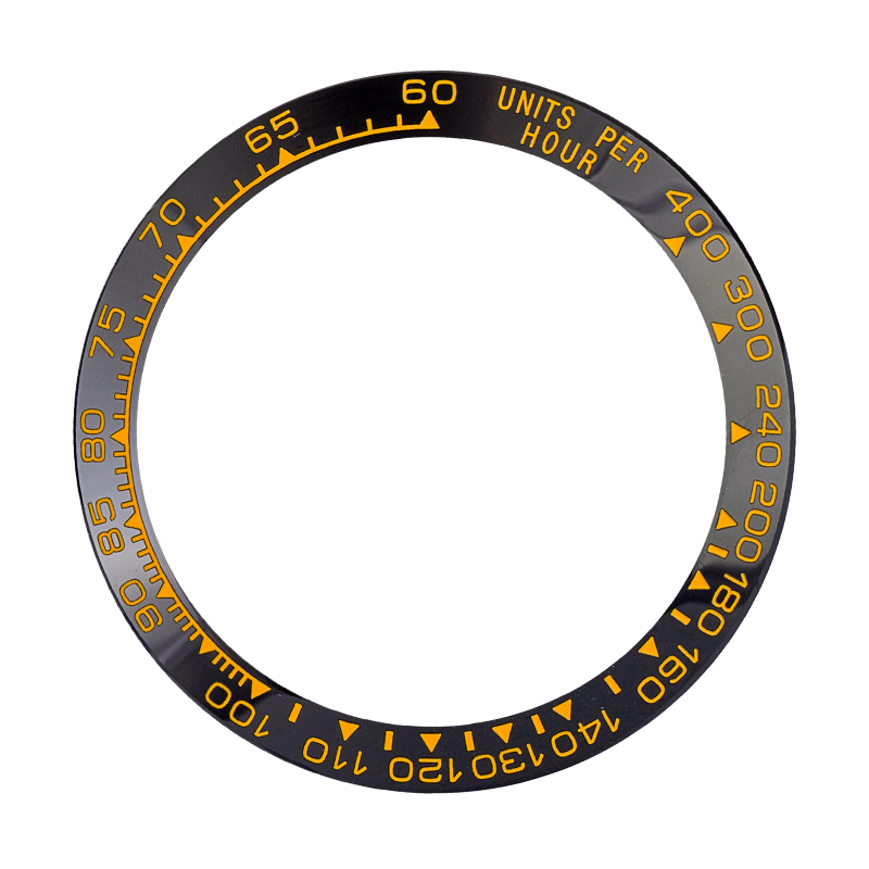 Custom Black Ceramic Bezel for Rolex Daytona