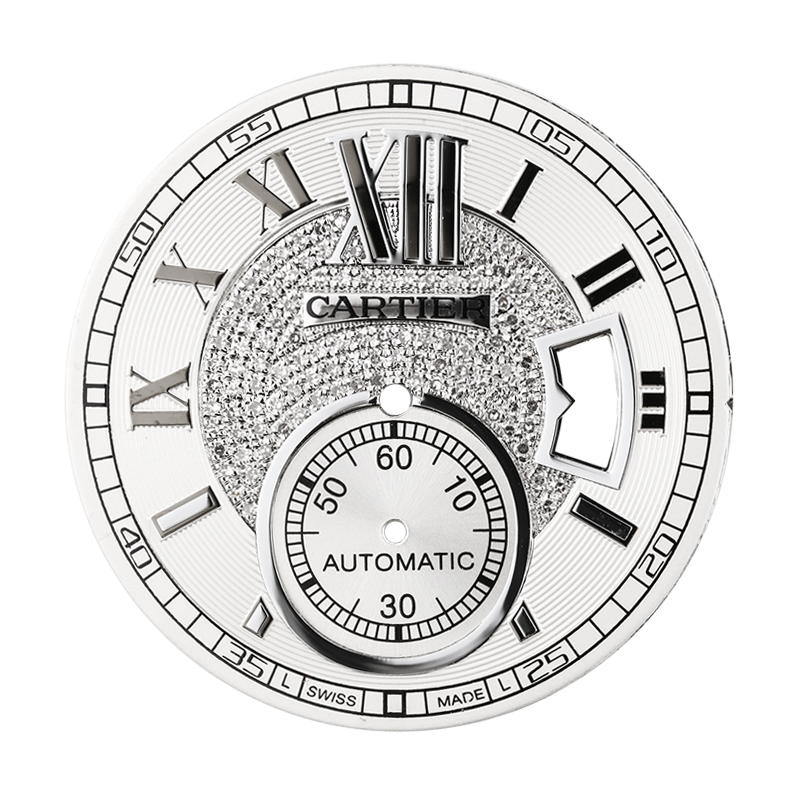 Calibre de Cartier Diamond Pavé Custom Dial