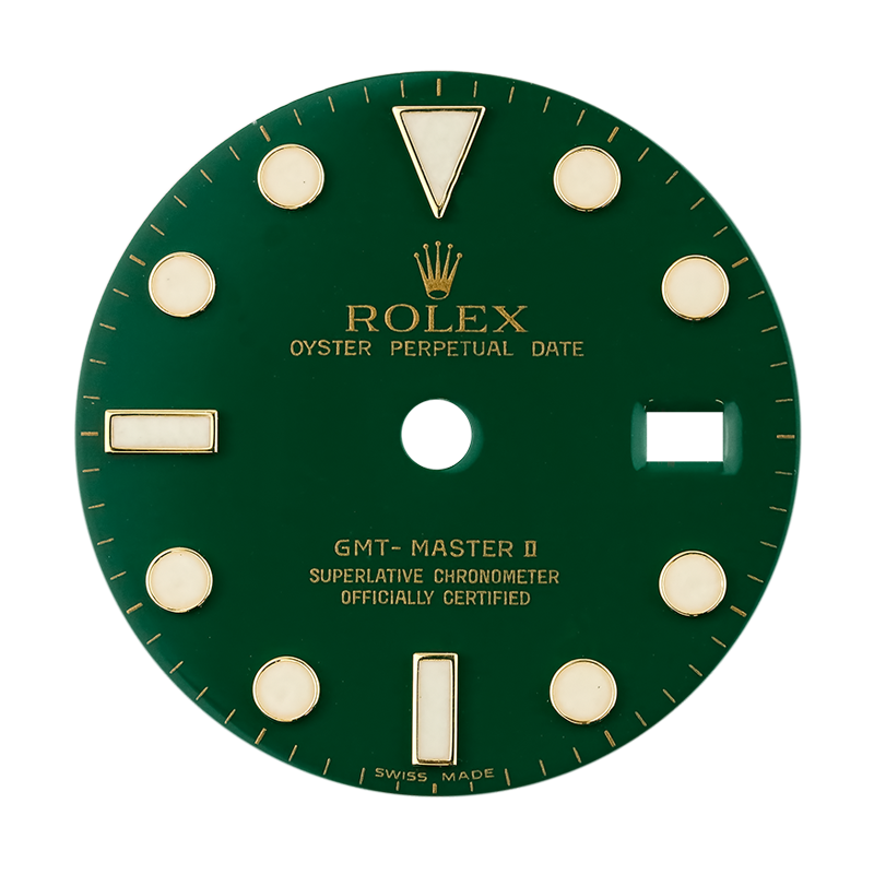 Rolex GMT-Master II 40mm Green Original Factory Dial (Green Lume)