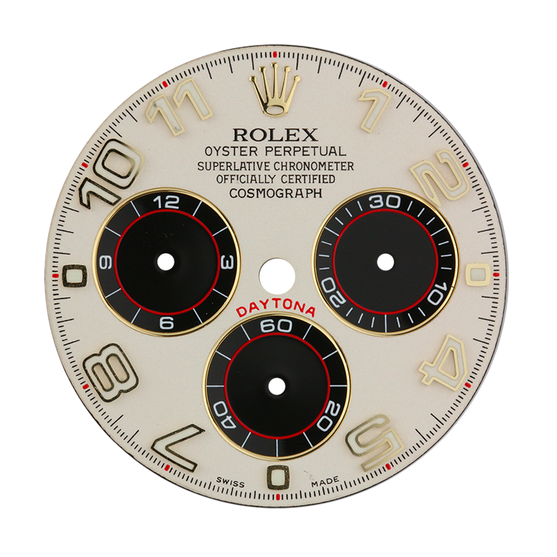 Rolex Daytona Champagne/Black Subdials Original Factory Dial