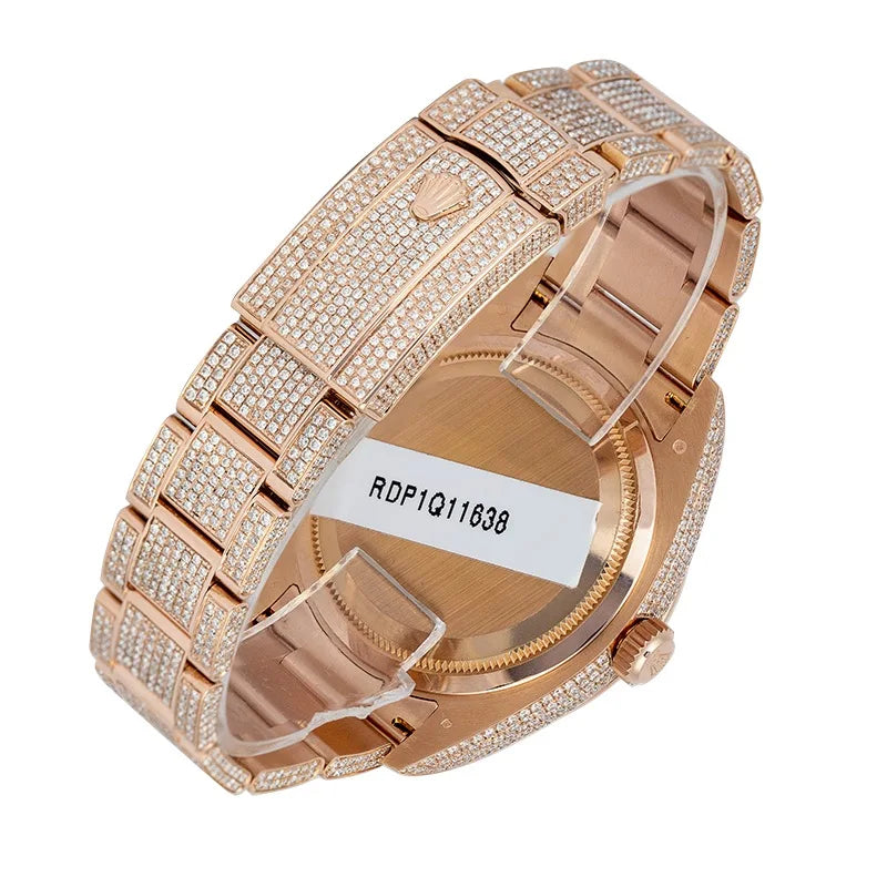 Back view of Rolex Sky-Dweller Rose Gold White Dial 32693