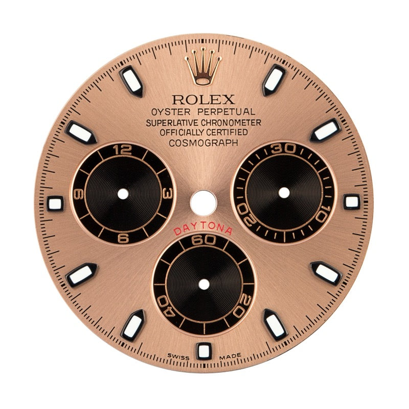Factory Rolex Daytona Rose/Black Dial