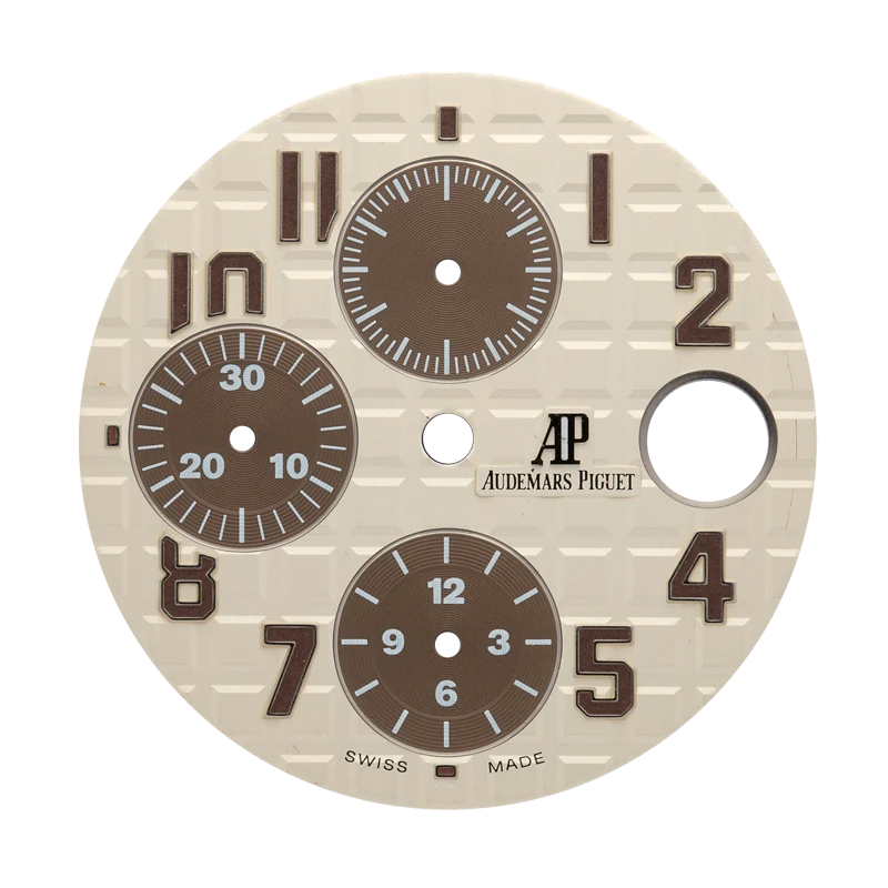 Factory Beige/Brown Dial for AP Royal Oak Offshore 42
