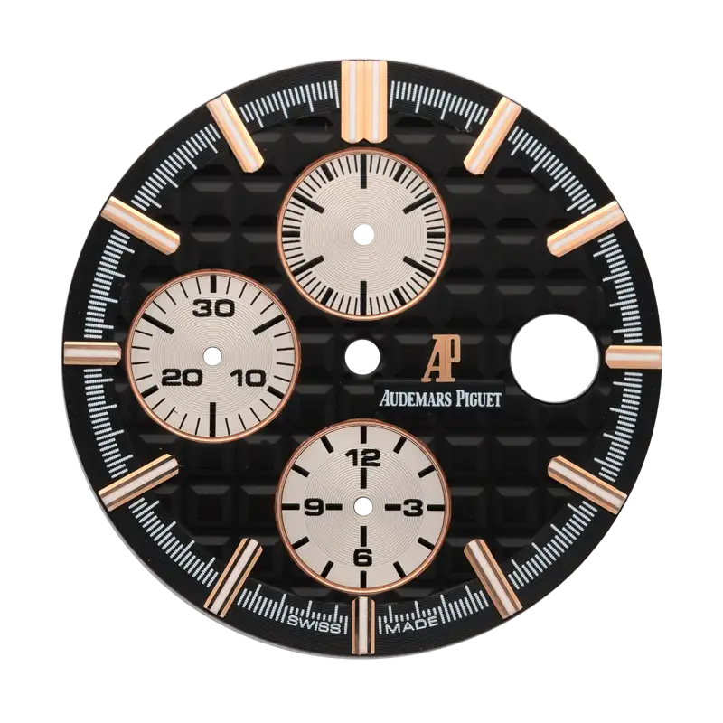 Factory Black Dial for AP Royal Oak Offshore 44