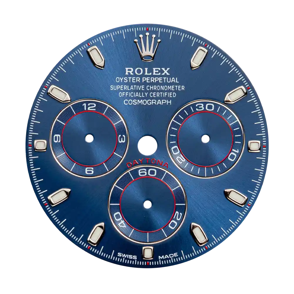 Full view - Factory Blue Dial for Rolex Daytona