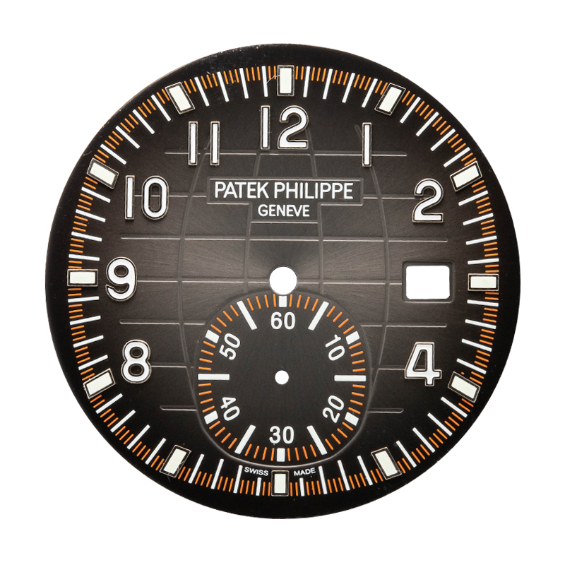 Factory Grey Dial for Patek Philippe Aquanaut Chronograph 5968A