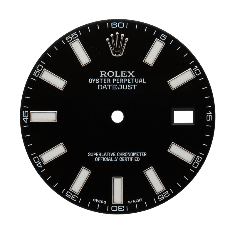 Factory Black dial for Rolex Datejust 41