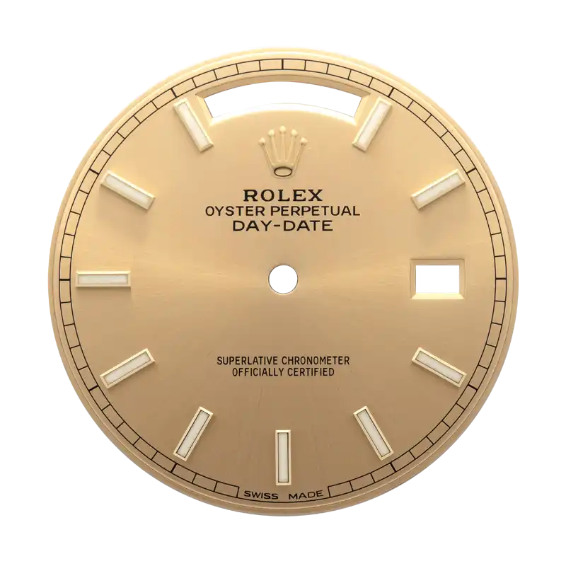 Factory Champagne Dial for Rolex Day-Date 40