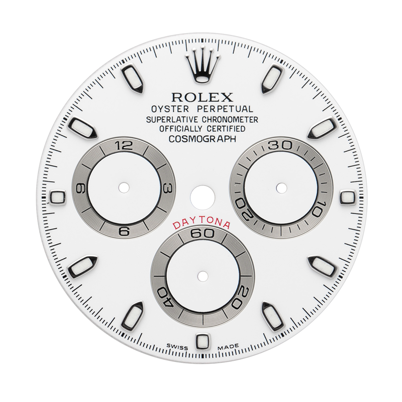 Factory APH Rolex Daytona 116520 White Dial Green Lume