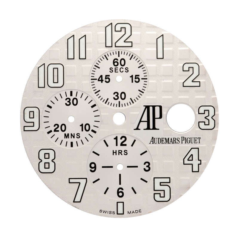Custom White Dial for Audemars Piguet Royal Oak Offshore 45
