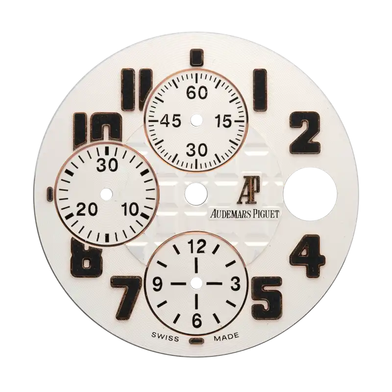 Factory White Dial for AP Royal Oak Offshore 42