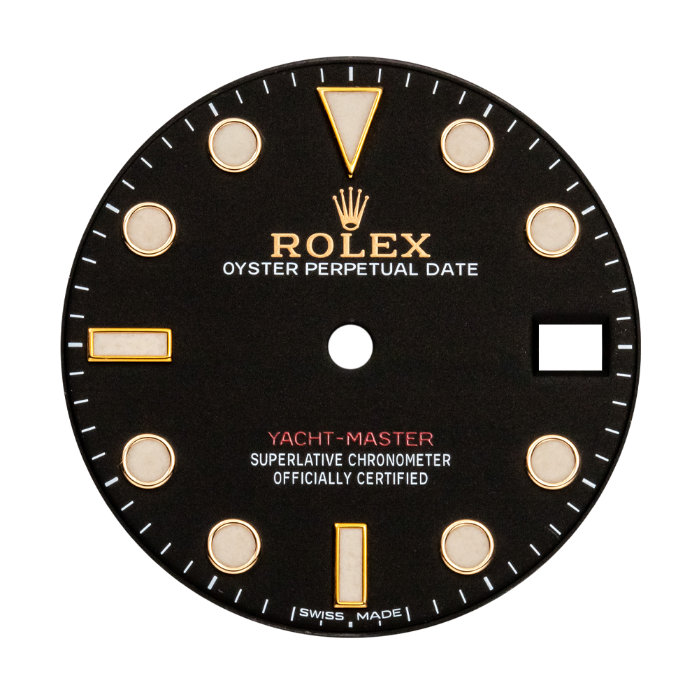 Factory Black Dial for Yacht-Master 37