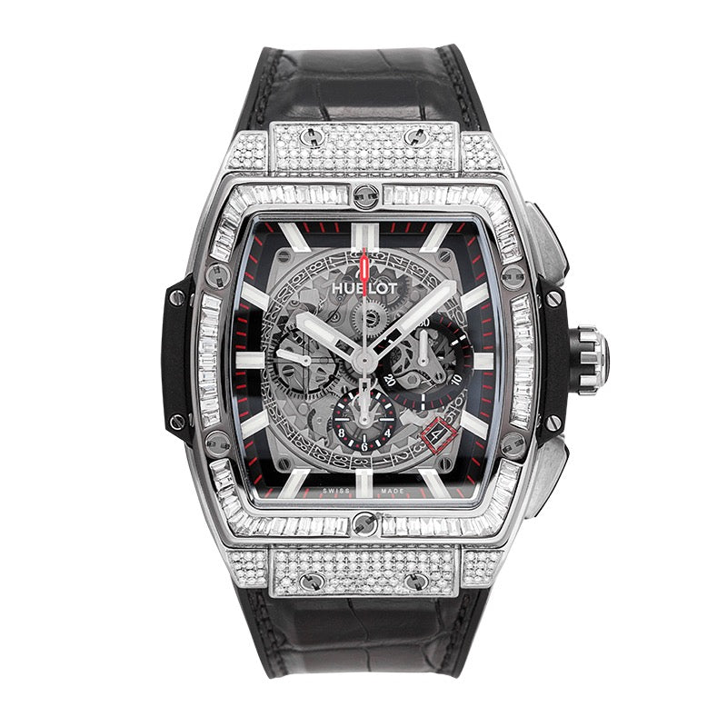 Hublot Spirit of Big Bang Titanium Custom Diamond Set 601.NX.0173.LR