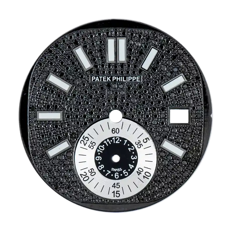 Patek Philippe 5980 Custom Black Pavé Dial