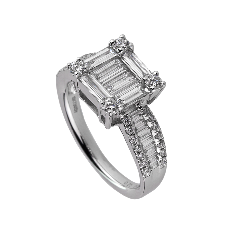 Time4Diamonds White Gold Engagement Ring