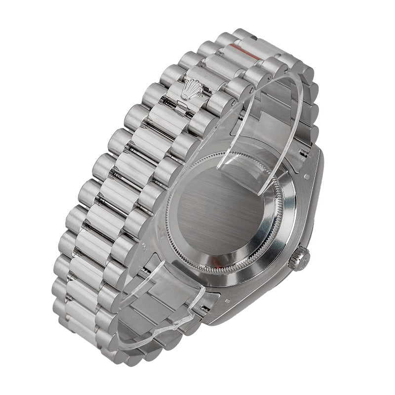 Rolex Day-Date II 18ct White Gold Silver/Diamond Dial 218239