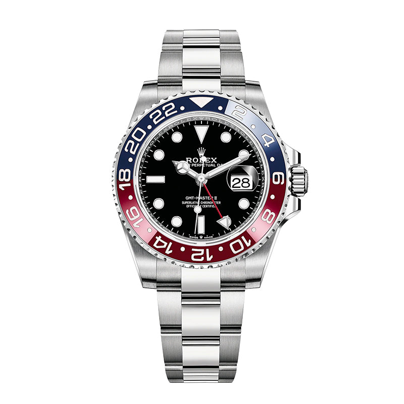 Rolex GMT-Master II Black Dial Pepsi Oyster 126710BLRO