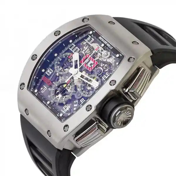 Side view - Richard Mille RM 011 Felipa Massa Titanium Chronograph
