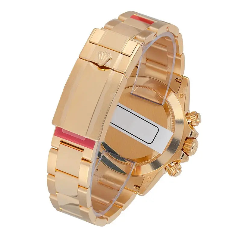 Back view of Cosmograph Daytona 116508 folding oysterlock safety clasp 