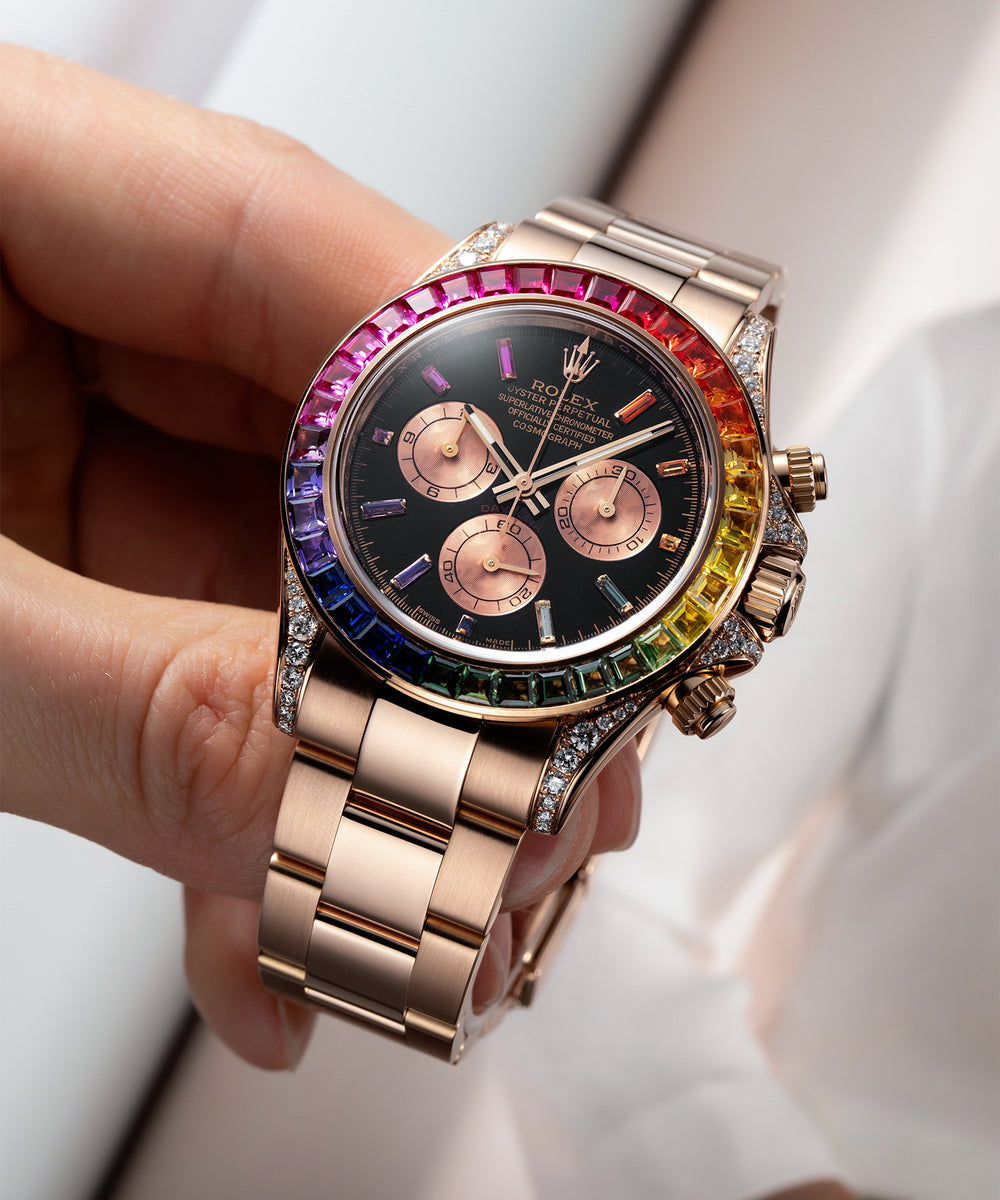 Custom Rolex Daytona 116505 “Rainbow”