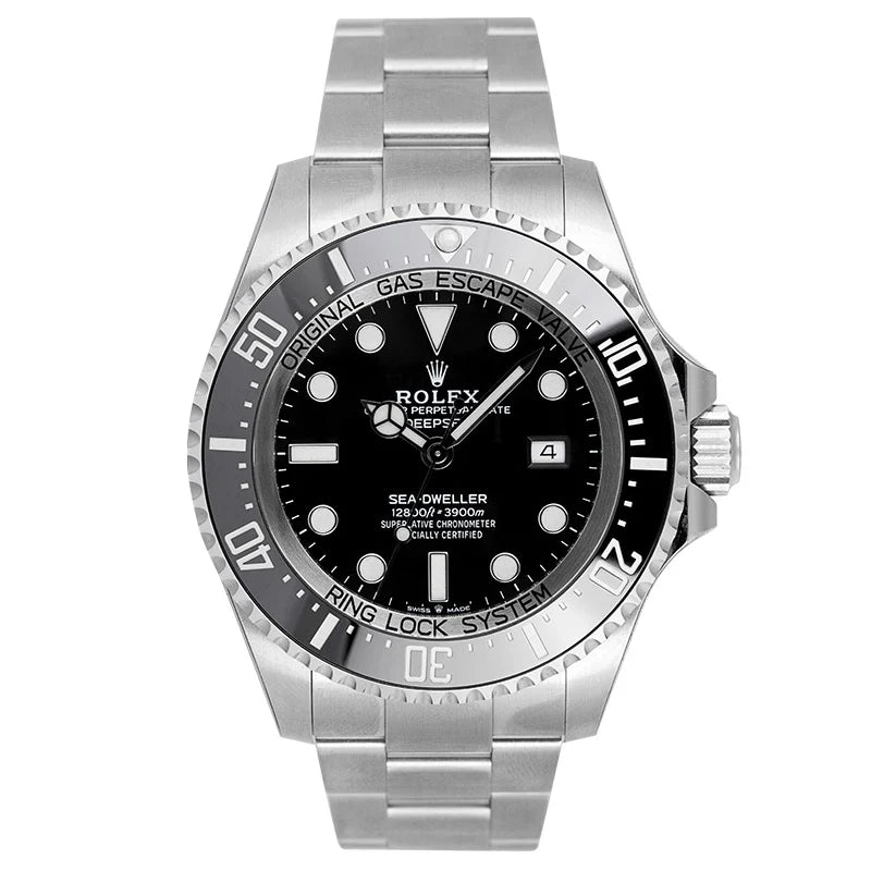 Full view - Rolex Deepsea Oystersteel Black Dial 126660