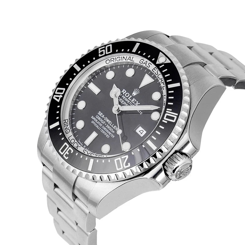 Side View - Rolex Deepsea Oystersteel Black Dial 126660