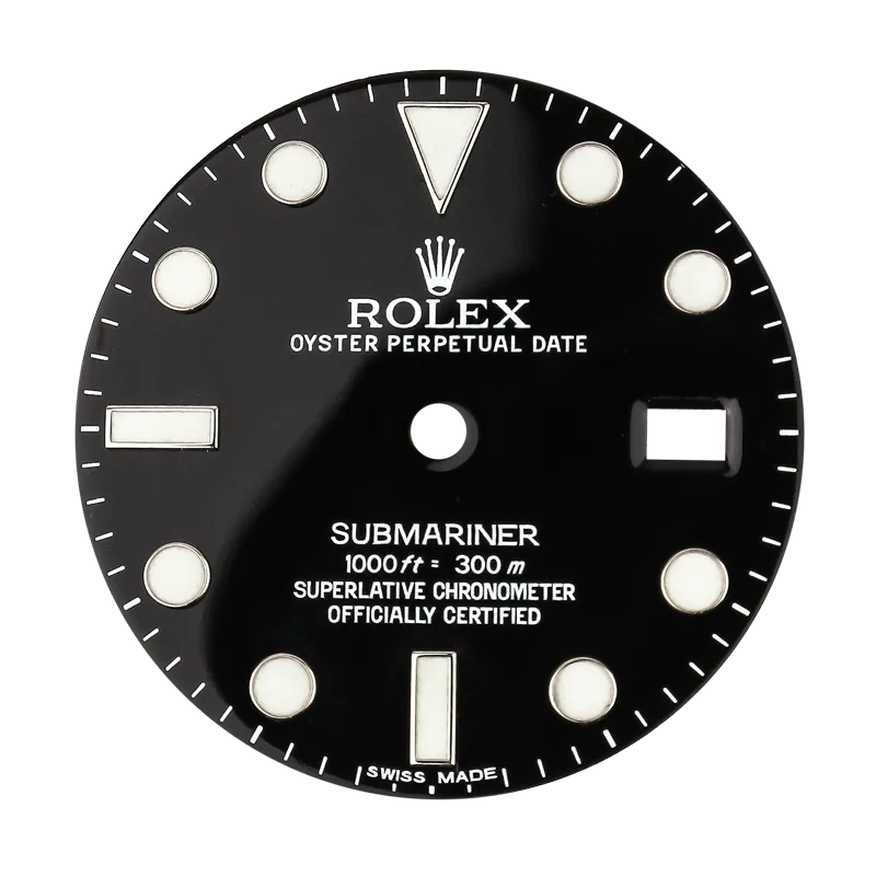 Rolex Submariner 40mm Black Original Factory Dial