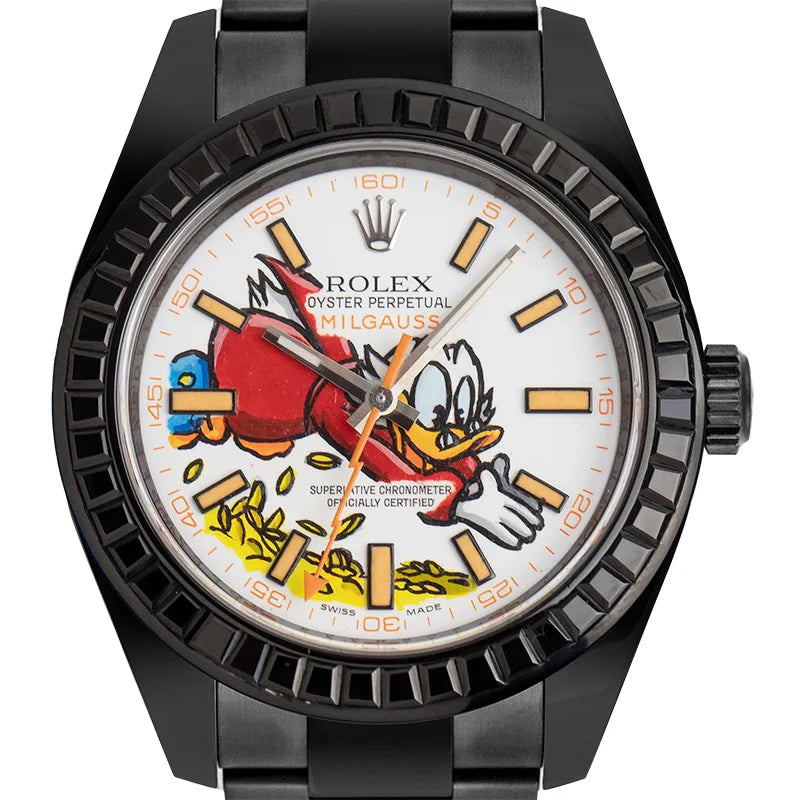 Rolex Milgauss in Collaboration with Artist George Rollo