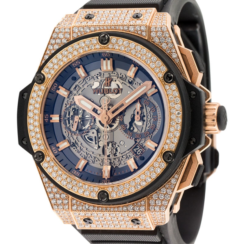 Hublot King Power Split Second Rose Gold 48mm Custom Watch 709.OM.1780.RX