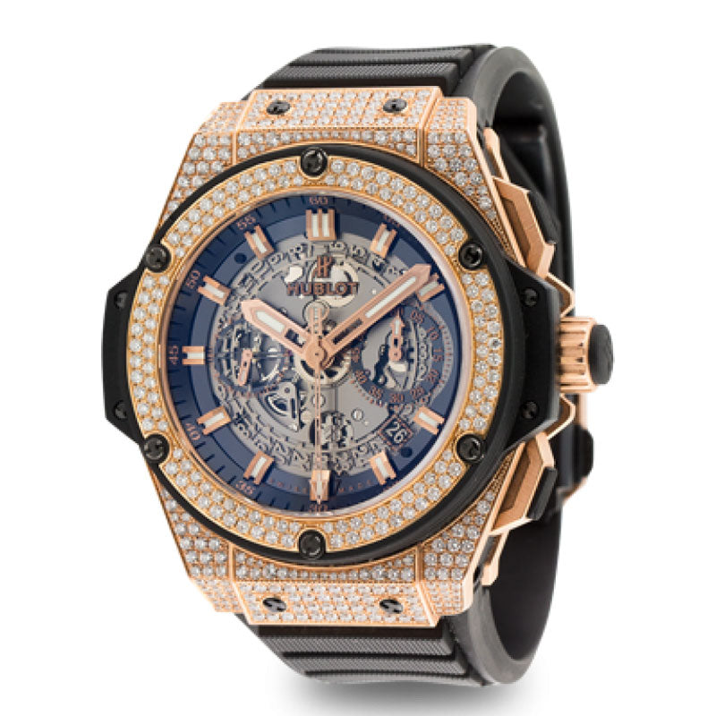 Hublot King Power Split Second Rose Gold 48mm Custom Watch 709.OM.1780.RX