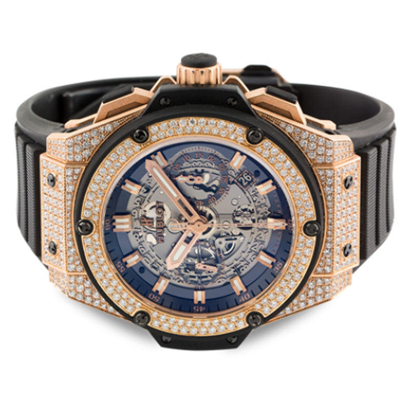 Hublot King Power Split Second Rose Gold 48mm Custom Watch 709.OM.1780.RX