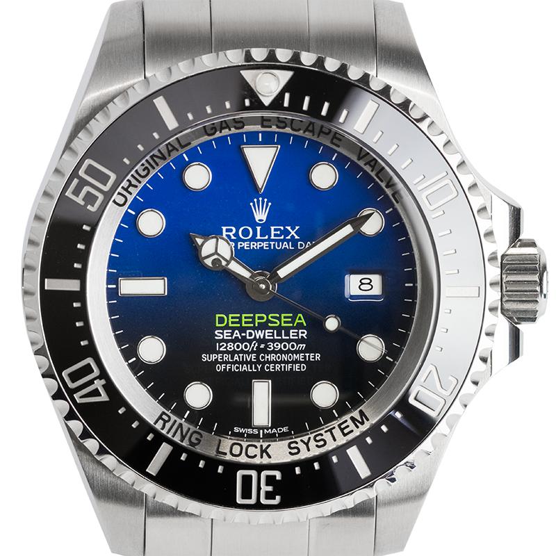 Rolex Deepsea Stainless Steel D-Blue Dial Watch 116660