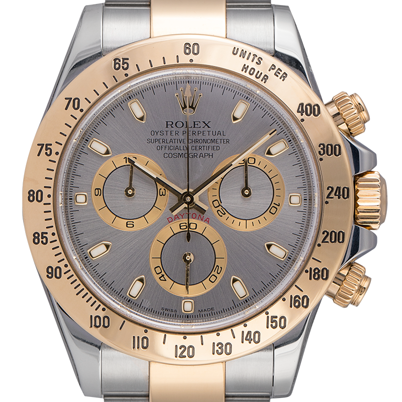 Rolex Cosmograph Daytona Steel and 18ct Yellow Gold Silver/Index 116523