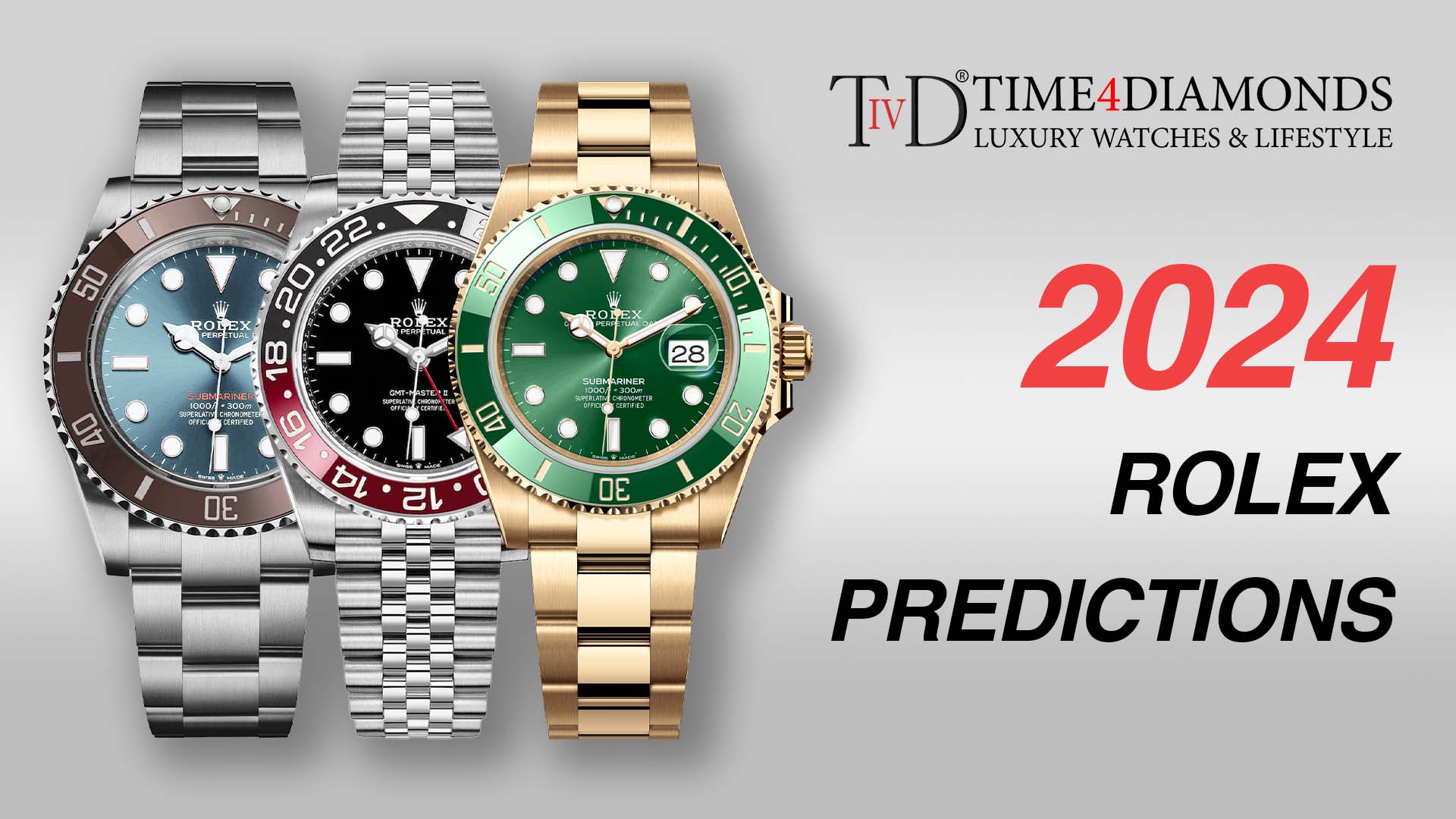 WHAT COULD ROLEX RELEASE IN 2024?